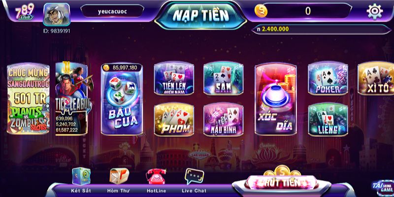 Giới thiệu vài nét về bầu cua 789Club